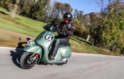 Hommage à l’époque où Vespa gagnait des courses! :: Vespa GTV 300 Sei Giorni