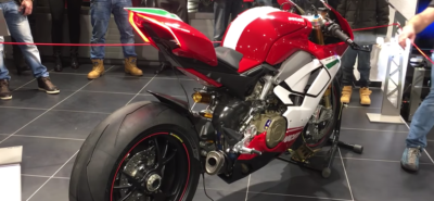 Le moteur de la Ducati Panigale V4 en action chez Desmobike :: Nouveauté 2018