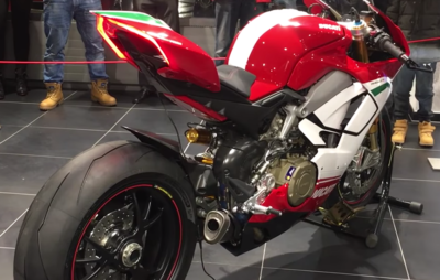 Le moteur de la Ducati Panigale V4 en action chez Desmobike :: Nouveauté 2018