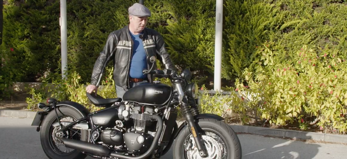 La nouvelle Triumph Bobber Black