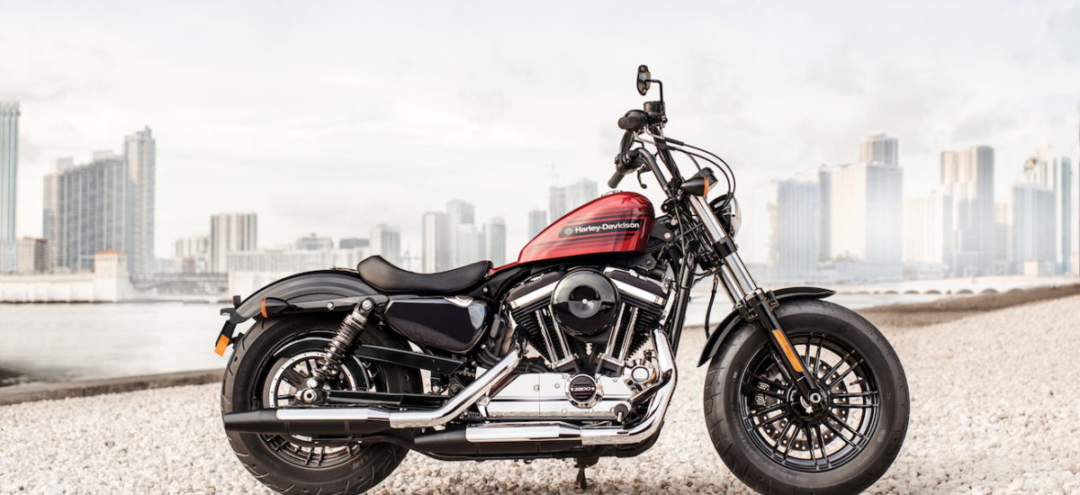 Voici la Harley-Davidson Forty-Eight Special, à la déco tout droit sortie des Seventies