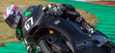 Le Suisse Jesko Raffin teste la future machine Kalex avec moteur Triumph :: mondial Moto2