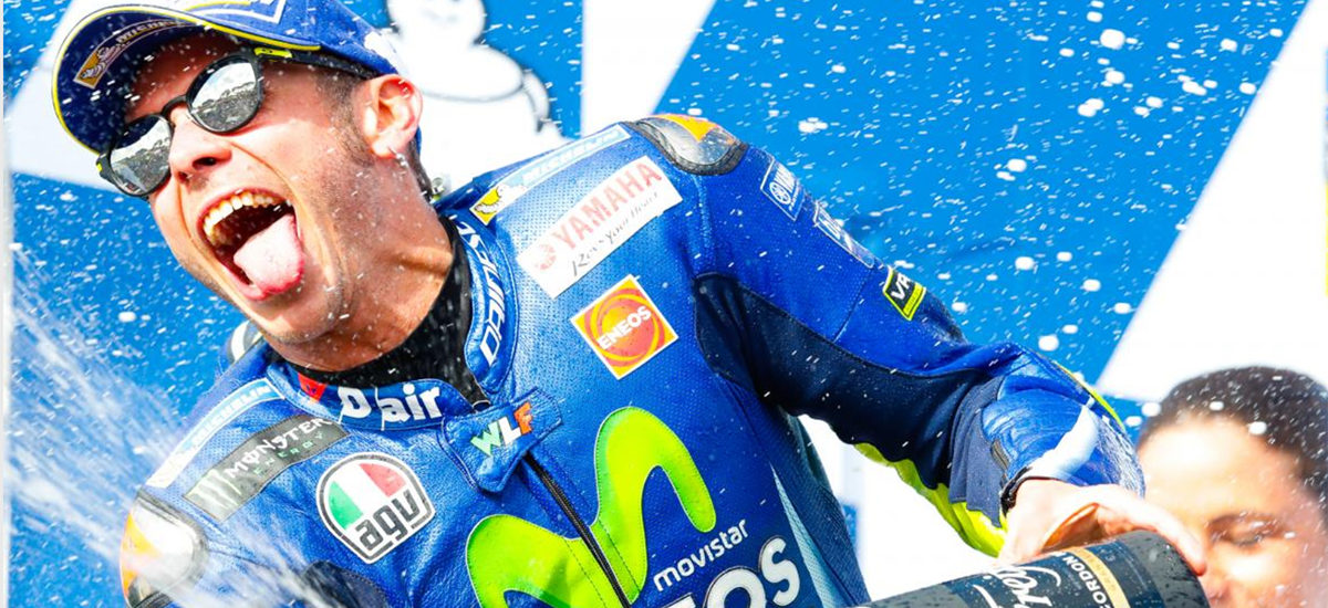 Rossi a signé avec Yamaha  jusqu’en 2020