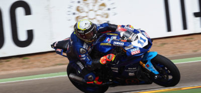 Cortese gagne. Krummenacher chute, remonte et sauve de précieux points! :: Supersport Aragón