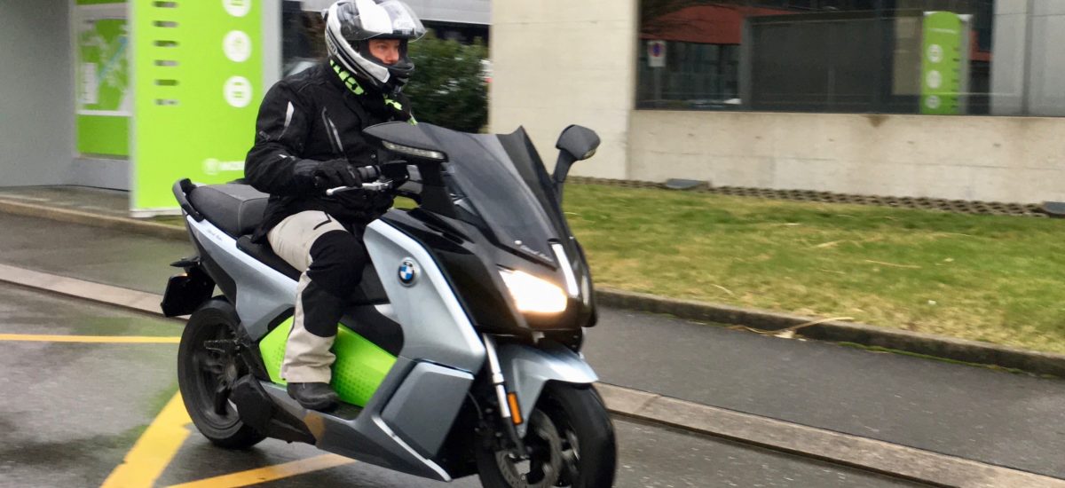 Le BMW C Evolution, silencieux, efficace