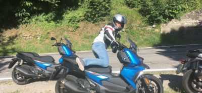 Premières impressions de conduite du BMW C 400 X :: Tests, Tests scooters
