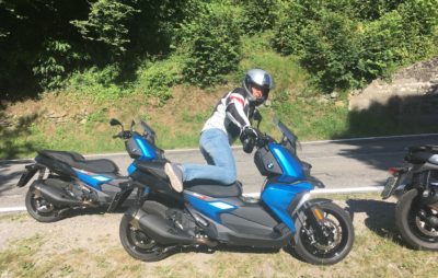 Premières impressions de conduite du BMW C 400 X :: Tests, Tests scooters