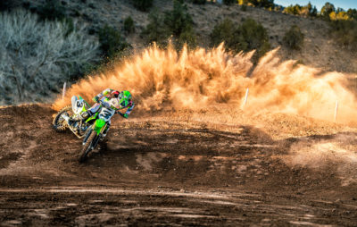 La KX450 fait le plein de nouveautés :: Kawasaki cross 2019