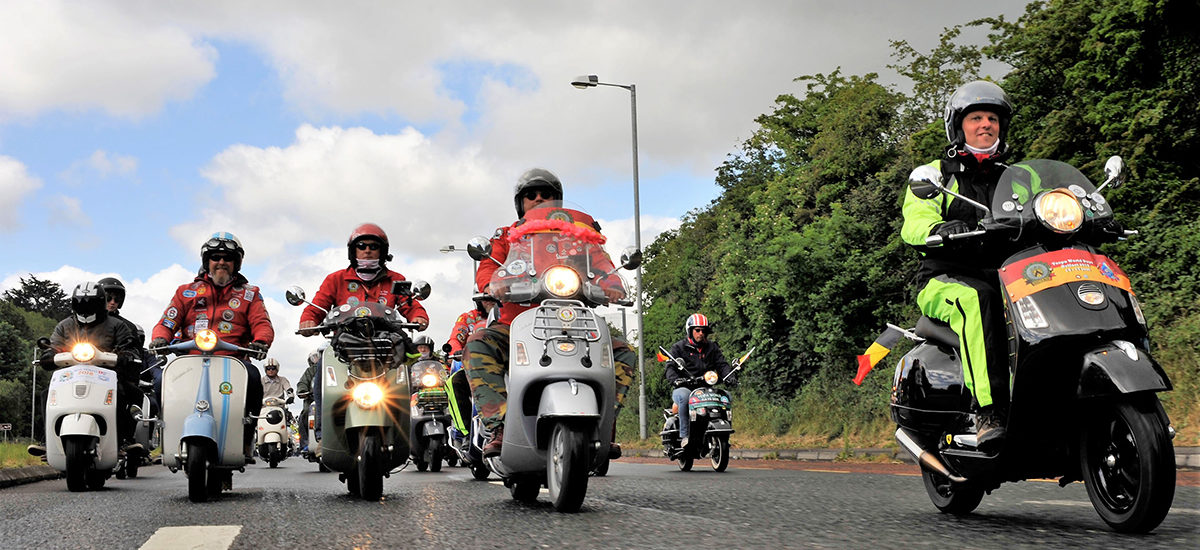 Succès monstre pour les Vespa World Days 2018 de Belfast