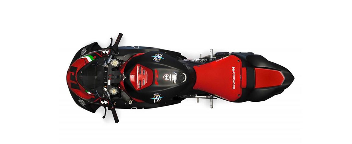 Premières images de la MV Agusta Moto2