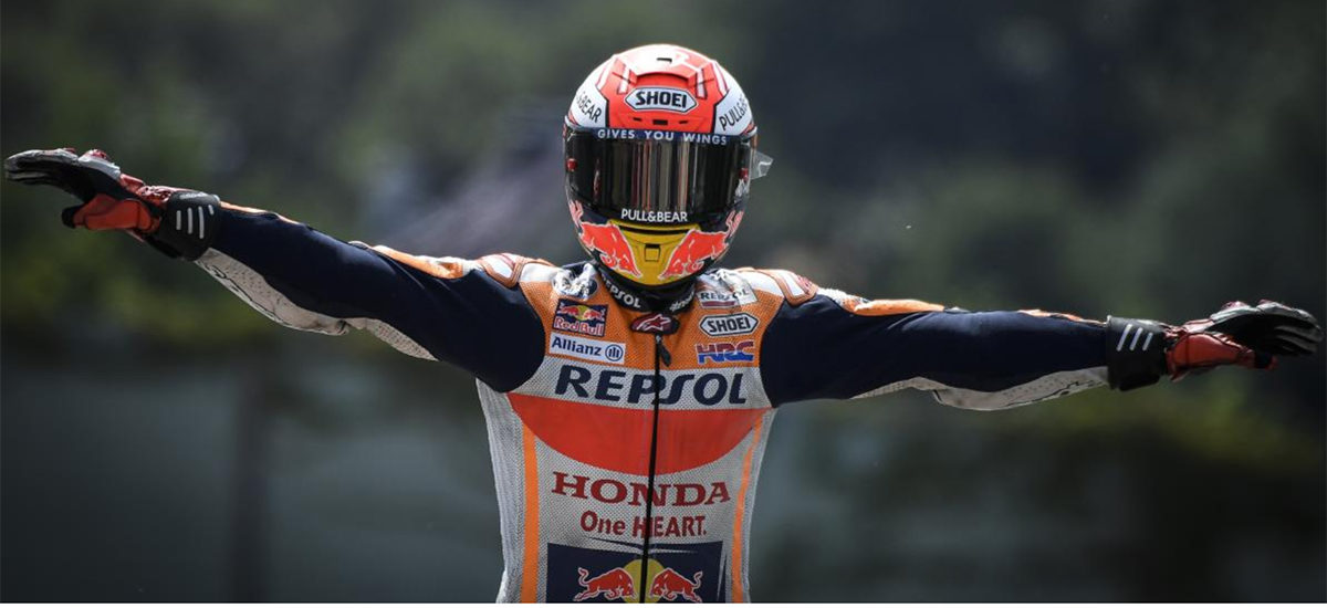 Marquez en conquérant