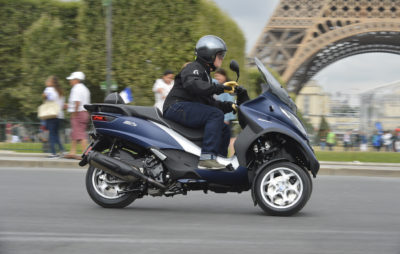 Le MP 3 500 hpe (2018), trois roues, moins de vent et plus de chevaux :: Piaggio