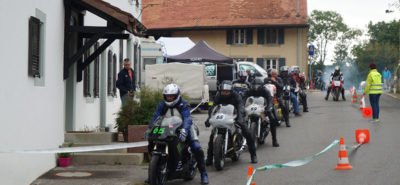 Les motos anciennes ont envahi Corcelles-le-Jorat (VD) :: course de côte oldtimer