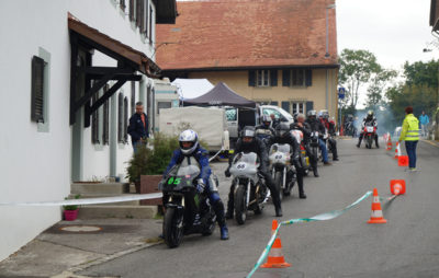 Les motos anciennes ont envahi Corcelles-le-Jorat (VD) :: course de côte oldtimer