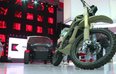 Kalachnikov produira des voitures et des motos électriques pour le marché civil! :: Insolite