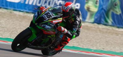 Blessé, Tom Sykes ne participera pas aux essais officiels de Portimão. :: WorldSBK