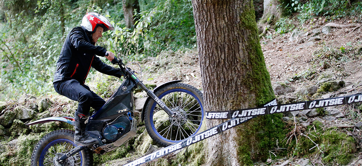 « J’ai testé la moto de trial électrique Yamaha TY-E »