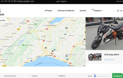 Voici cruizador.com, ou l’airbnb de la moto :: Pour louer une/sa moto