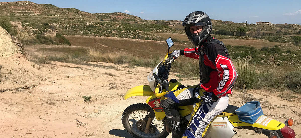 Sur la route du MotorLand, Matthieu Juttens réalise son rêve d’enduro