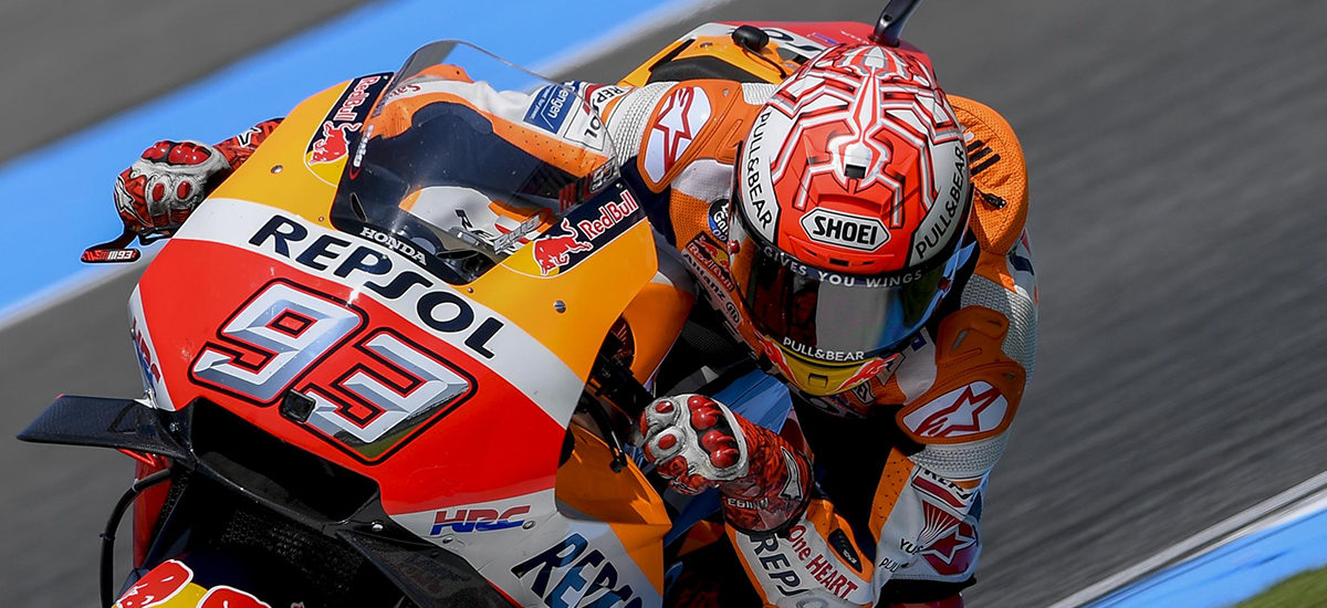 Marc Marquez s’impose lors  d’un finish sublime!