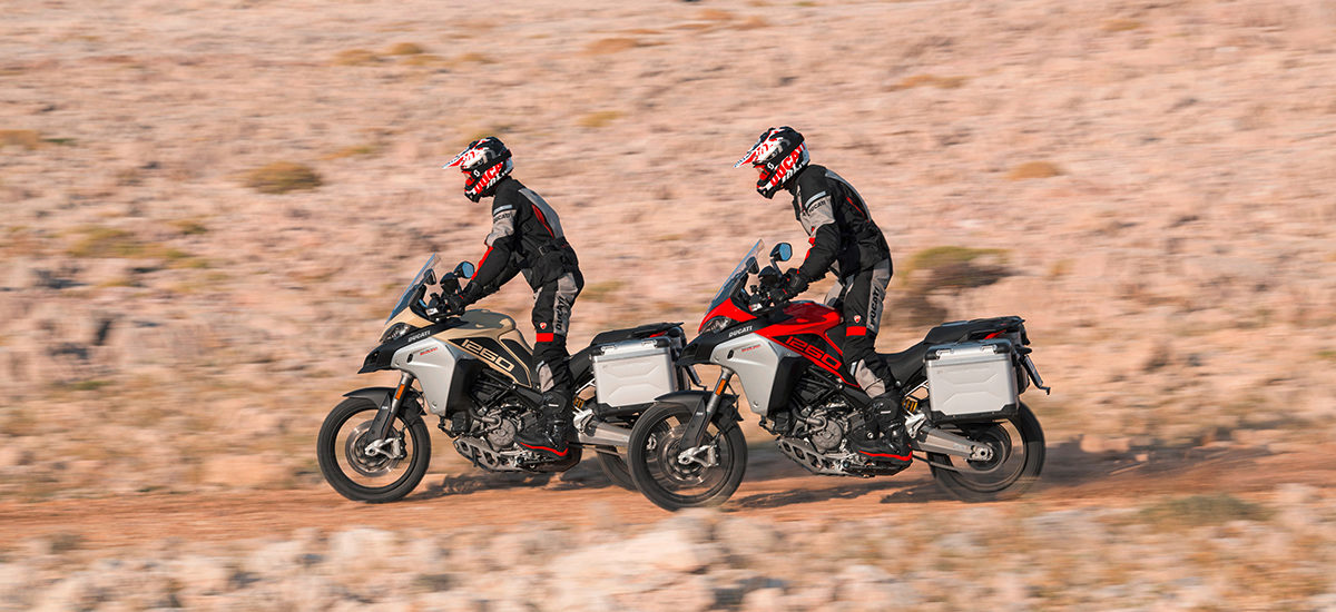 La Multistrada Enduro, ou le globe-trotter de Bologne, évolue vers l’excellence