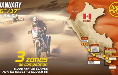 Voici le programme du Dakar 2019, au Pérou :: Rallye-Raid