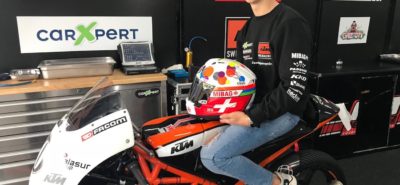 Le jeune pilote suisse Jason Dupasquier a renoué avec la compétition à Valencia :: CM Junior Moto3
