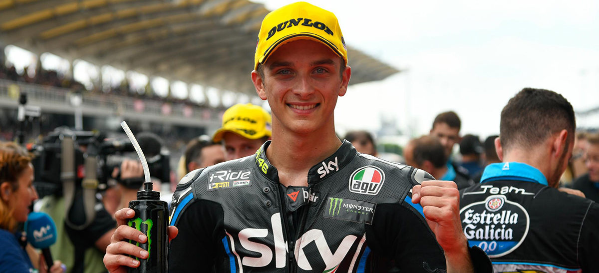 A Luca Marini la victoire. A Francesco « Peco » Bagnaia le titre!