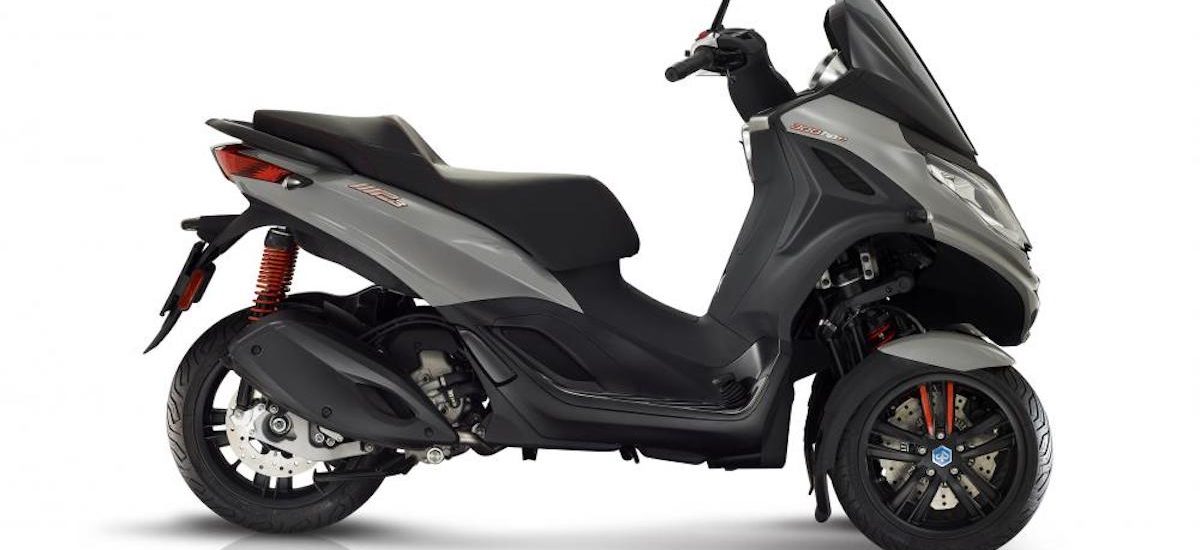 Voici le Piaggio MP3 300 hpe, au moteur plus costaud