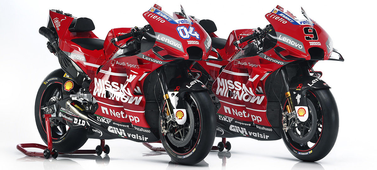 Le Team Ducati MotoGP 2019 s’est montré du côté de Neuchâtel