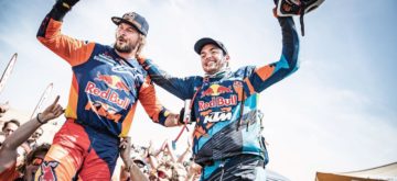 Toby Price et KTM remportent le Dakar, encore, devant Walkner et Sunderland