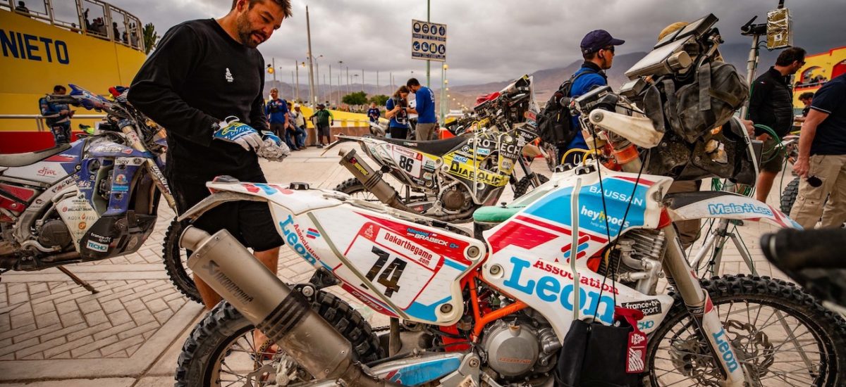 Après une première semaine de course, Nicolas Brabeck parle de son Dakar