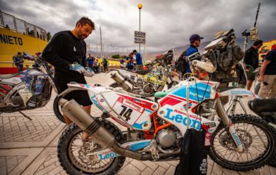Après une première semaine de course, Nicolas Brabeck parle de son Dakar :: Rallye-Raid 2019