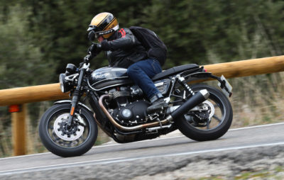 La Triumph Speed Twin: rétro (mais pas trop), dynamique et intuitive :: Test Triumph