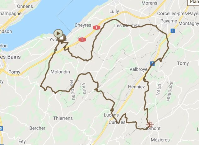 Parcours Balade infinie, entre la Broye vaudoise et fribourgeoise