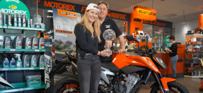 Fanny Smith: «Je sens que je vais bien me marrer avec celle-là!» :: KTM 790 Duke