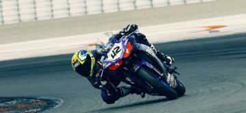 Premières courses du championnat suisse à Valencia, avec la coupe Yamaha R3