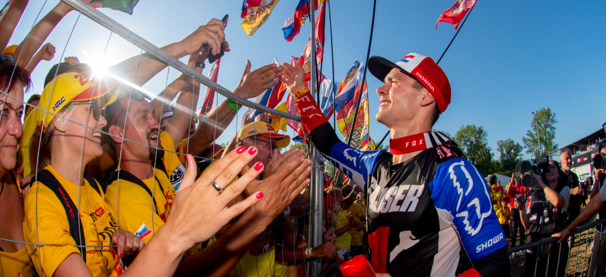 Nouveau podium pour Jeremy Seewer, et titre pour Tim Gajser à Imola