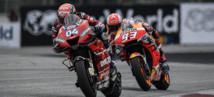 oscuridad Drástico matiz Andrea Dovizioso bat Marquez dans le dernier virage du Grand Prix  d'Autriche - Actu Moto