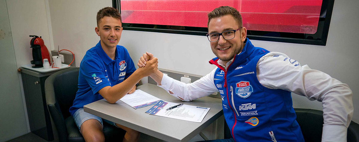 Le Fribourgeois Jason Dupasquier découvrira la Moto3 en 2020