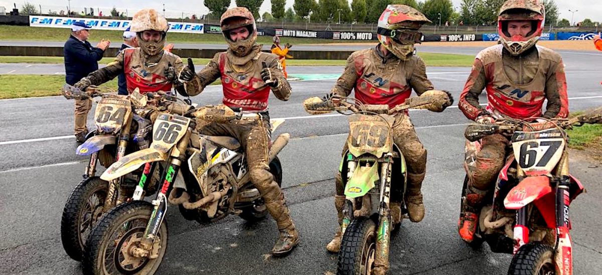 Le team suisse dans le top 10 au Supermoto des Nations