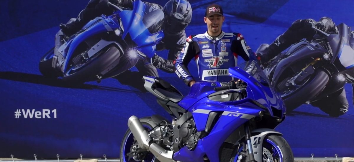 Robin Mulhauser teste la nouvelle Yamaha YZF-R1 2020