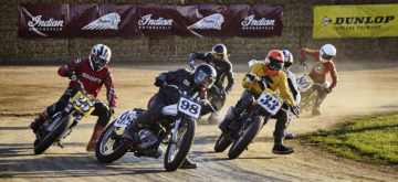 Exploit d&rsquo;un pilote suisse à la finale du championnat européen de Flat Track