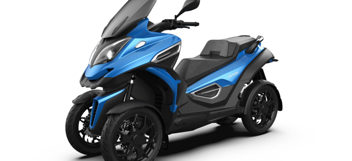 Quadro annonce un eQooder électrique à 4 roues inclinables