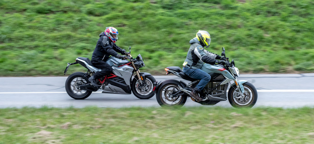 Duel électrique: la Zero SR/F contre l’Energica Eva