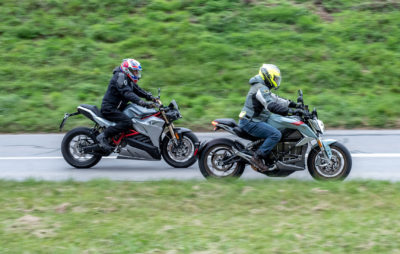 Duel électrique: la Zero SR/F contre l’Energica Eva :: Comparo roadsters