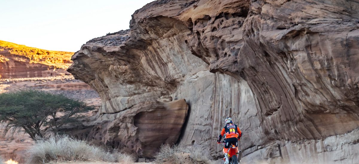 5ème étape: chaud et froid pour KTM