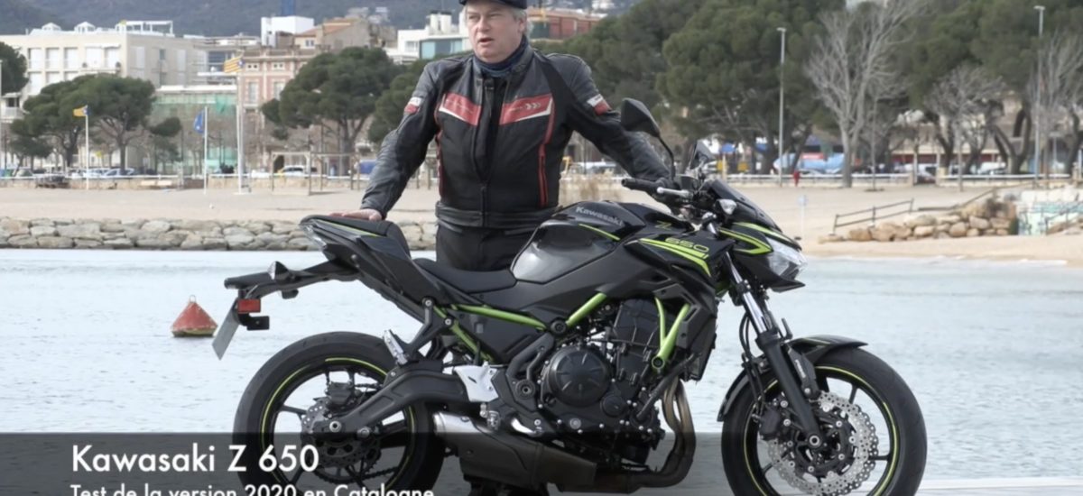 Test de la Kawasaki Z 650 (version 2020) près de Girona