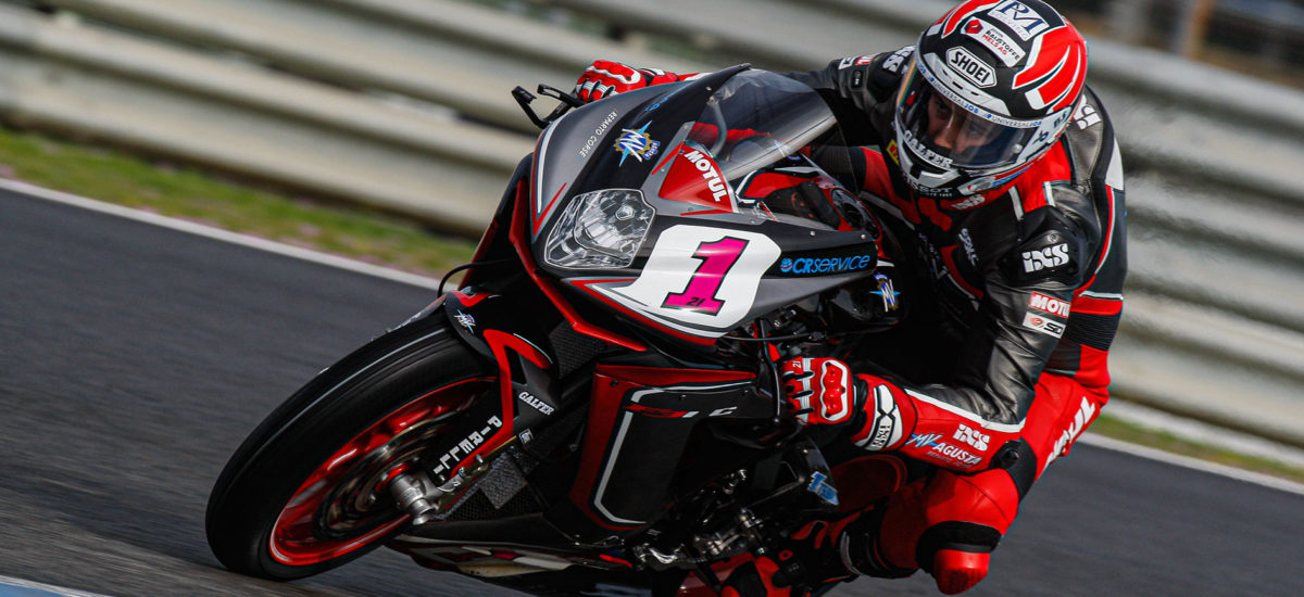 Krummenacher est déjà au top avec sa MV Agusta F3 675!