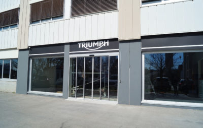Triumph Lausanne by Moto Evasion ouvrira dès la crise du Covid-19 passée :: Commerce moto